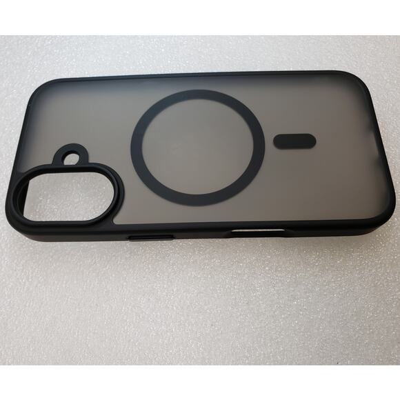 Supfine Phone Case for iPhone 16. Regular Version. Black. Shockproof Magnetic. - Picture 4 of 14